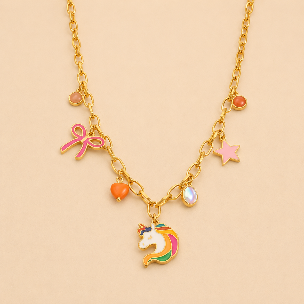 Celestia Charm Necklace