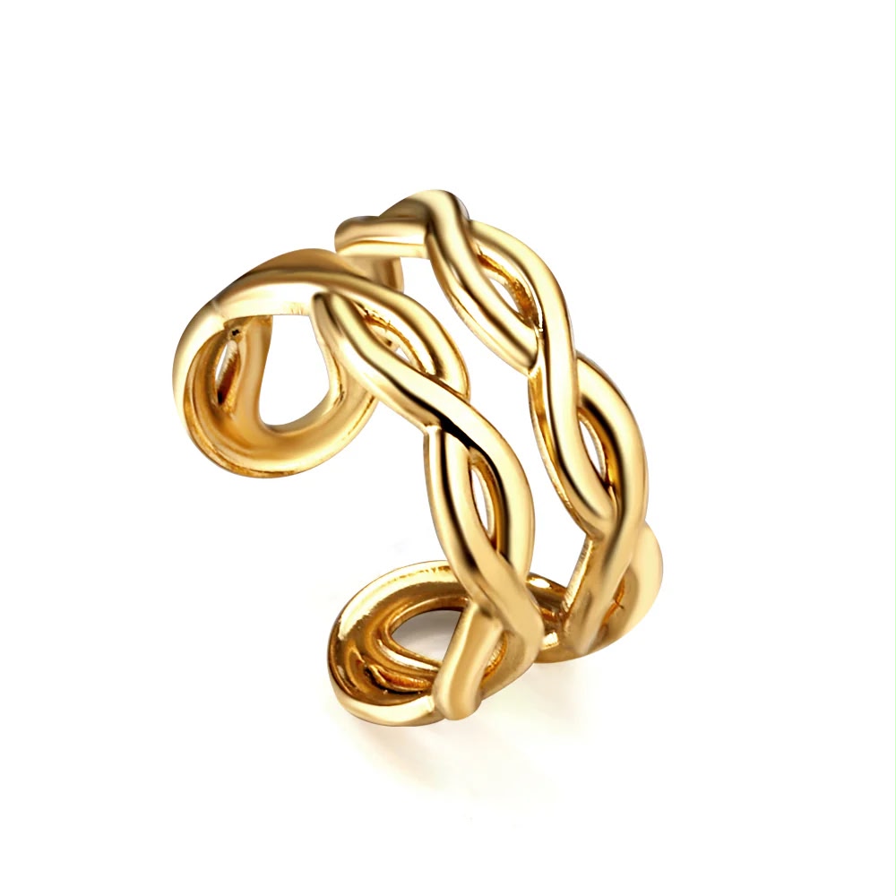 Infinity Twist Ring