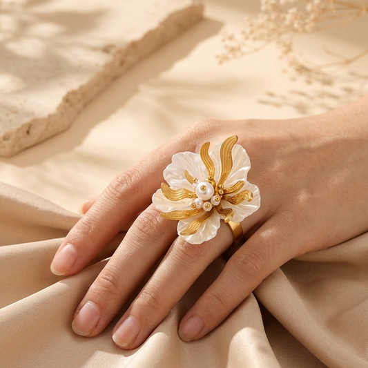 Pearl Bloom Ring