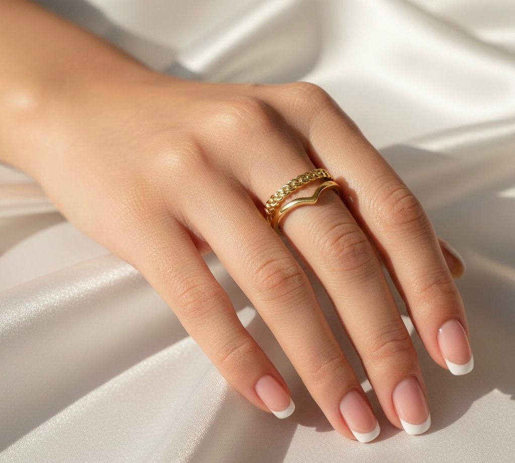 Heart Stack Ring