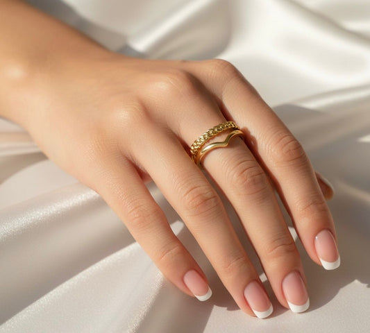 Heart Stack Ring