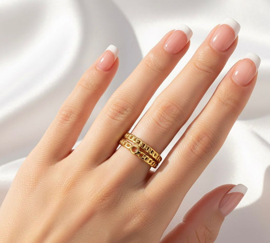 Twin Chain Ring