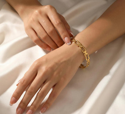 Classic Paperclip Link Bracelet