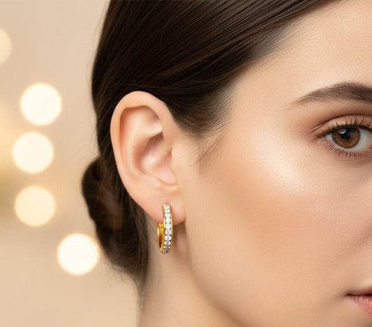 Crystal Hoops