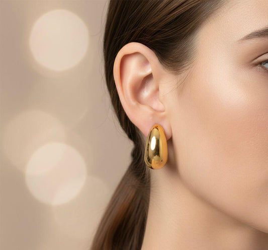 Gold Drop Earrings