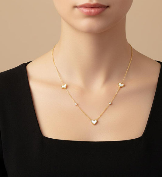 Lumi Hearts Necklace
