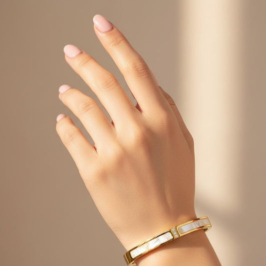 Ivory Luxe Bangle