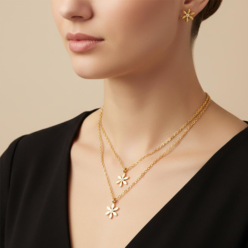 Flora Layer Necklace