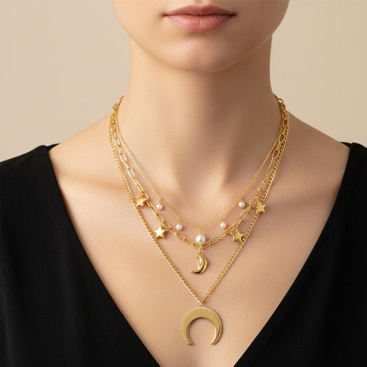 Nova Stack Necklace