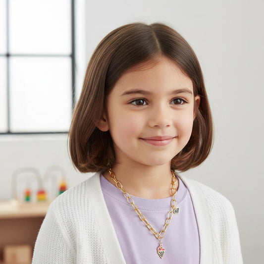Sweet Heart Charm Necklace