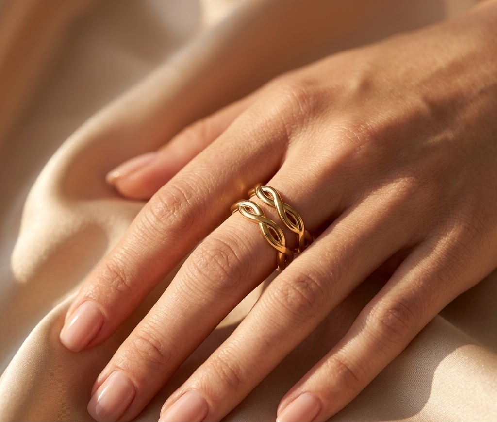 Infinity Twist Ring