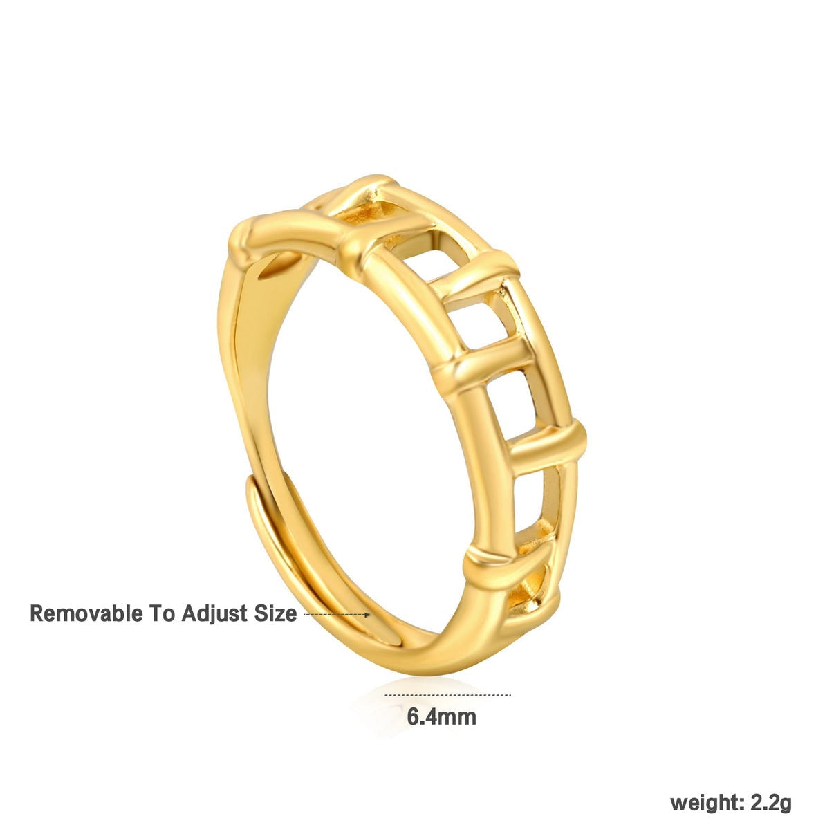 Golden Lattice Ring